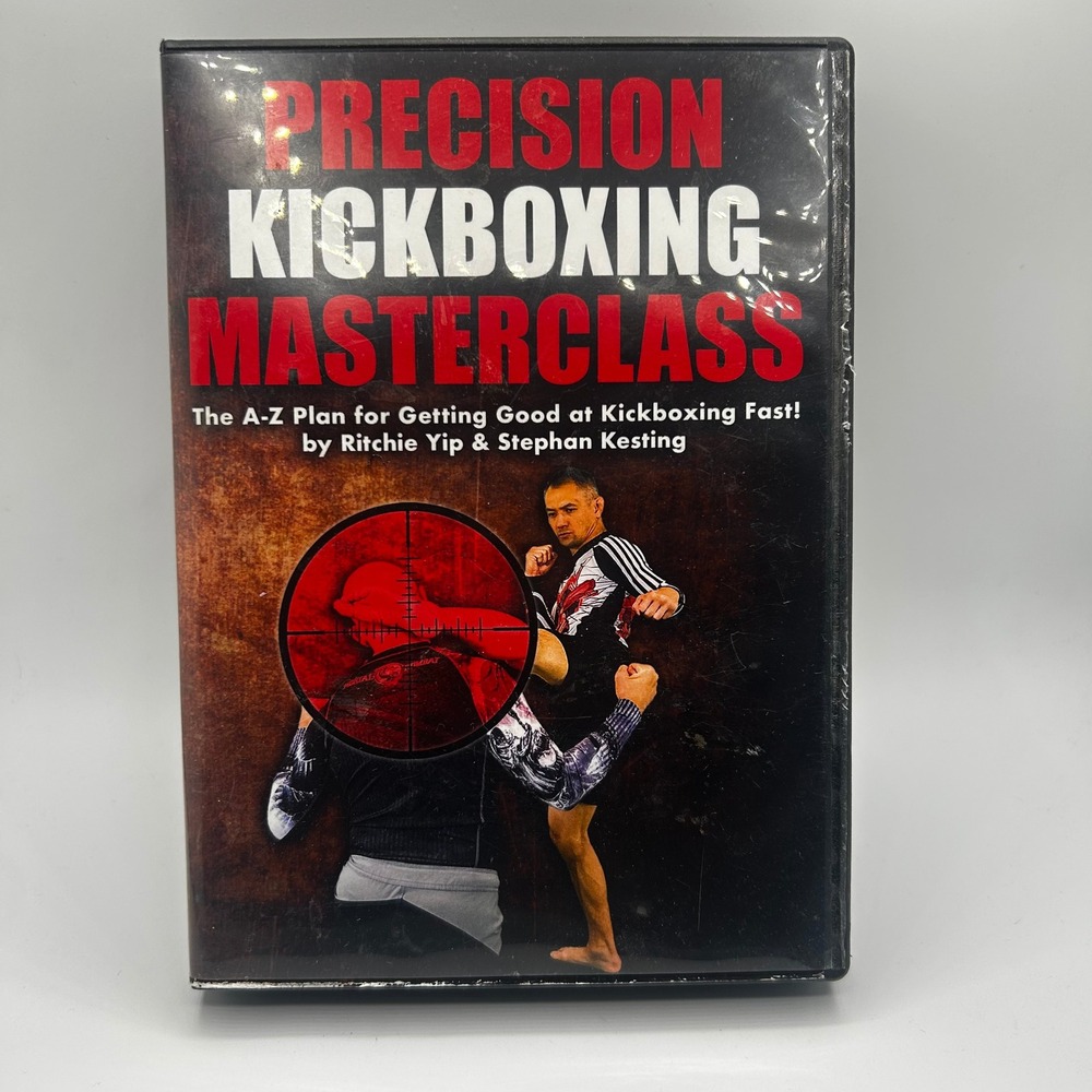 Precision Kickboxing‎ Masterclass DVD Set Ritchie Yip Stephan Kesting 6-Disc MMA